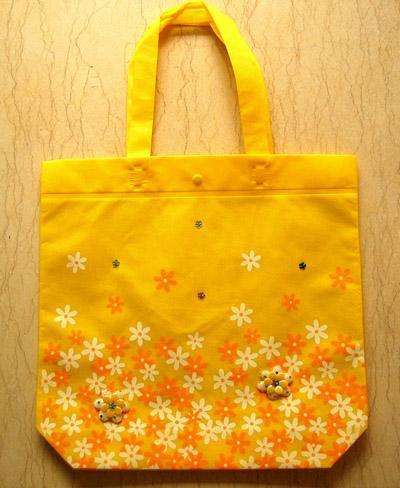 無紡布手提袋能不能印彩色