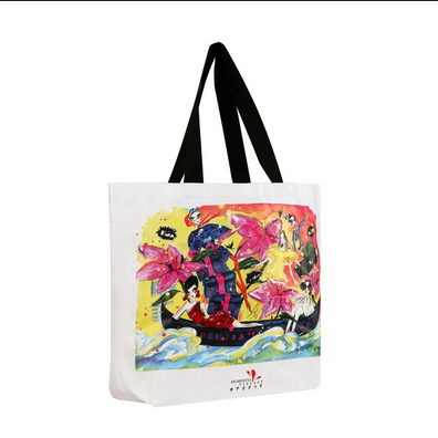 覆膜無紡布袋 廣告宣傳購物袋可印logo折